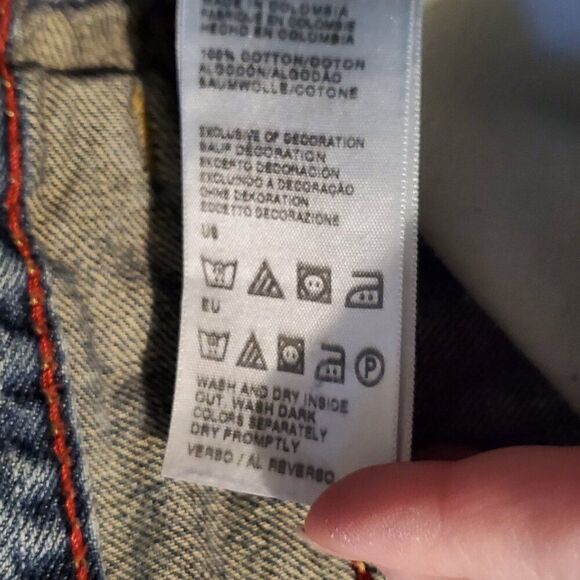 Vintage Tommy Hilfiger distressed 90's jeans 40x32 - Picture 8 of 8